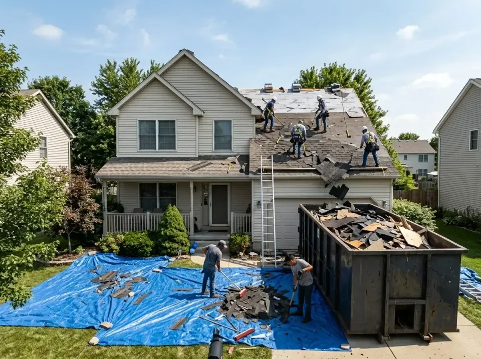 roof-replacement-debris-remova-004 — frequently asked questions, Cheapest Dumpster Rentals in Flagler Beach, FL